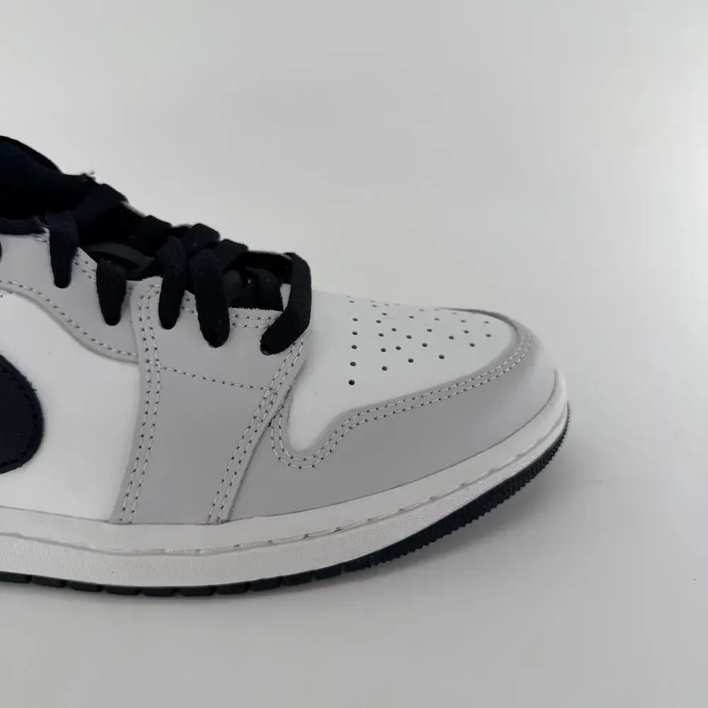 Nike Air Jordan 1 Low Neutral Grey Black 553558 045 Mens Size 8 Sneakers NEW